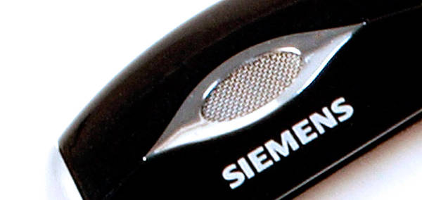 lackiertes Teil von Siemens